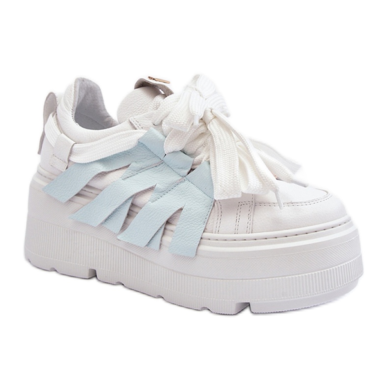 Scarpe sportive da donna sulla piattaforma Zazoo Blue