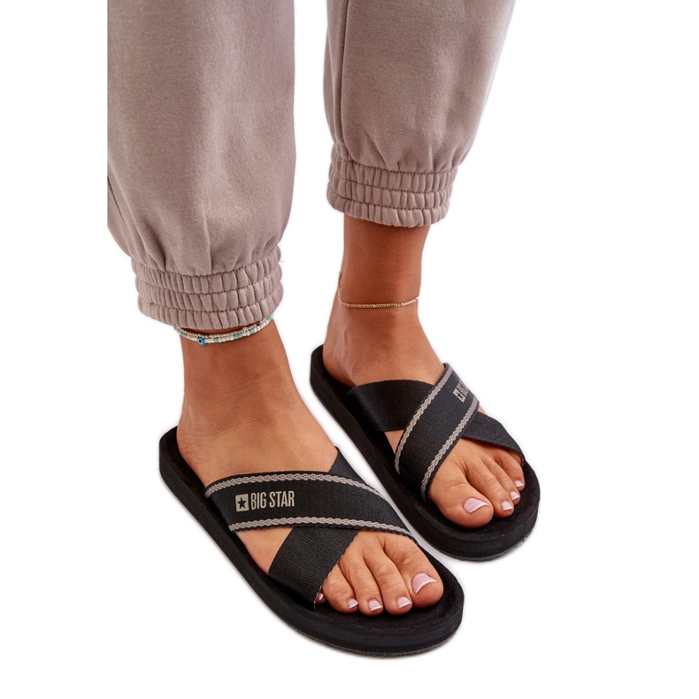 Infradito da donna Big Star nere nero