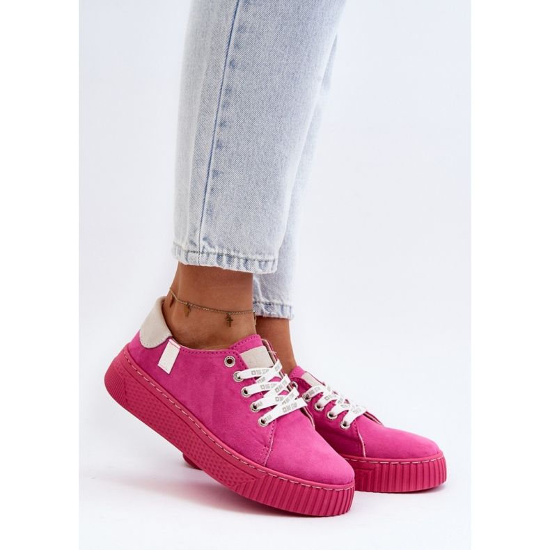 Step in style Sneakers Modello Big Star NN276004 Fucsia - Entra con stile rosa