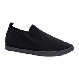 Sneakers slip-on da donna nere nero