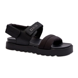 Sandali con plateau da donna Big Star Neri nero