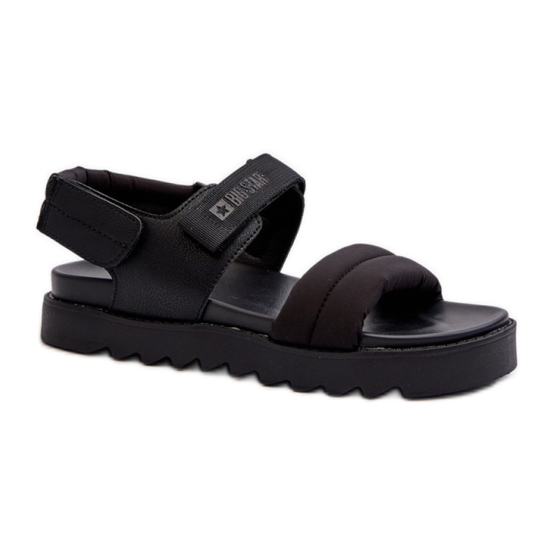 Sandali con plateau da donna Big Star Neri nero