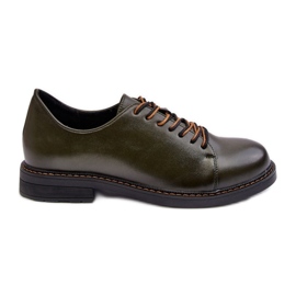 Scarpe stringate da donna verdi verde