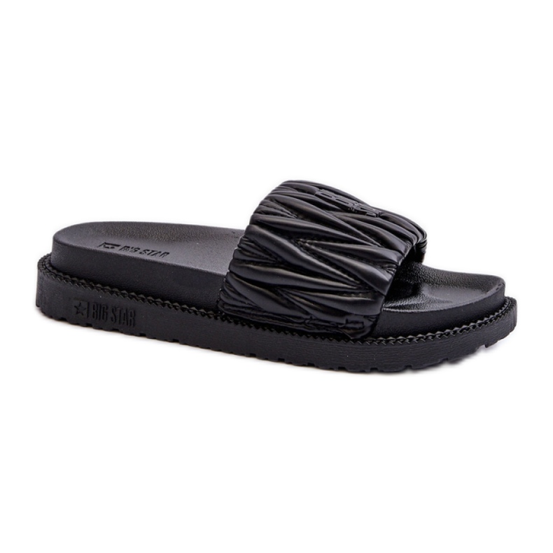 Infradito da donna con volant Big Star Black nero