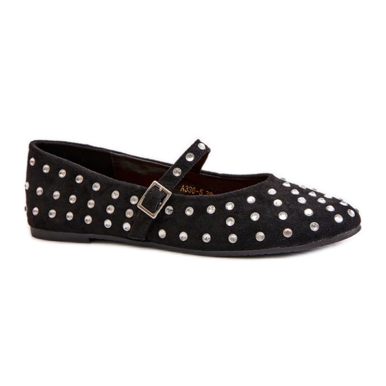 Ballerine con cinturino da donna Nere nero