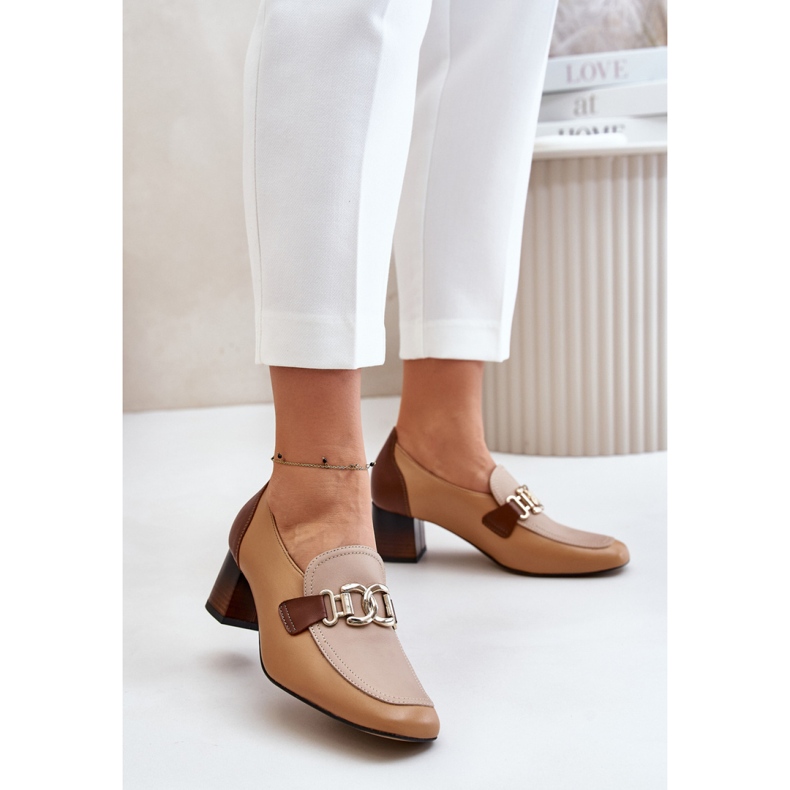 Step in style Décolleté Modello Laura Messi 2861 Marrone - Entra con stile