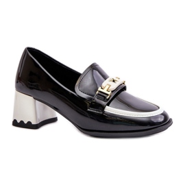 Artiker Scarpe da donna in vernice nera nero