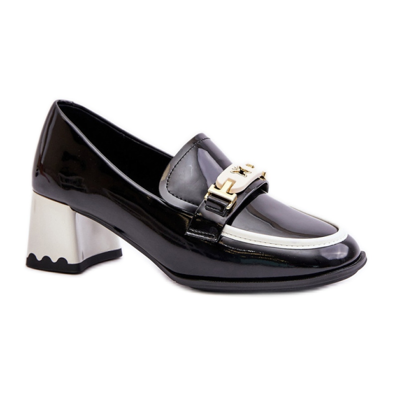 Artiker Scarpe da donna in vernice nera nero