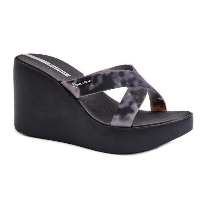 Sandali con zeppa da donna Ipanema Neri nero
