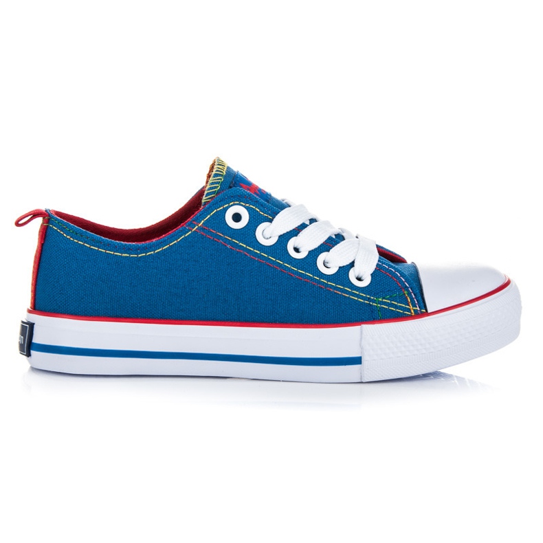 American Club Sneakers blu allacciate