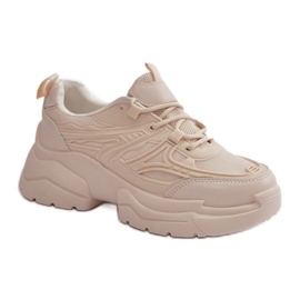 Step in style Scarpe sportive Modello Lerista MM06 Beige Chiaro - Entra con stile