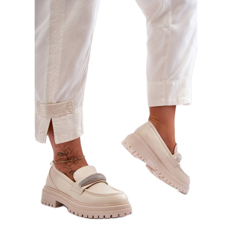 Step in style Mocassini Modello Aricka 7961 Beige - Entra con stile