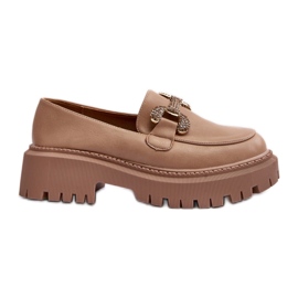 Step in style Mocassini Modello Gargi H8-309 Beige Scuro - Entra con stile