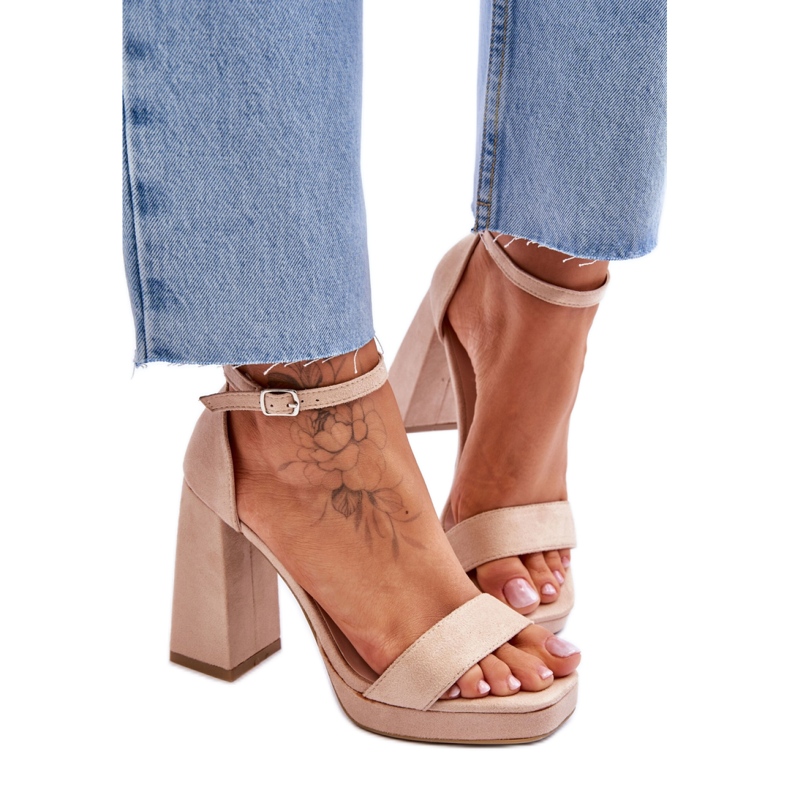 Step in style Sandali Modello Merila LC-29 Beige - Entra con stile