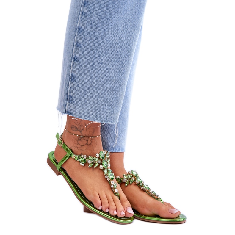 Step in style Sandali Modello Lenisa H8-291 Verde - Entra con stile