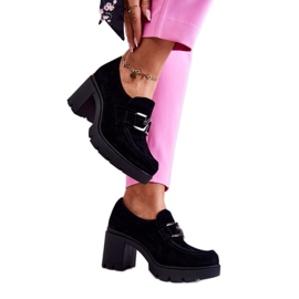 Step in style Scarpe Modello Harmell 20097 Camoscio Nero - Entra con stile