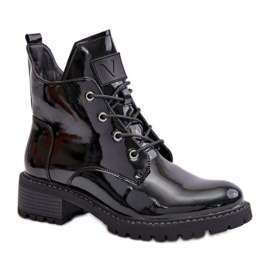 Step in style Stivali Modello Vinceza 58136 Black Varnish - Entra con stile nero
