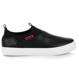 L&H Scarpe sportive slip-on nero