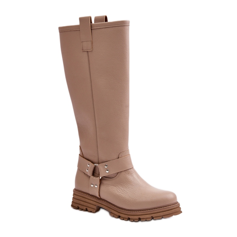 Step in style Stivali Modello Lewski 3615 Pelle Beige - Entra con stile