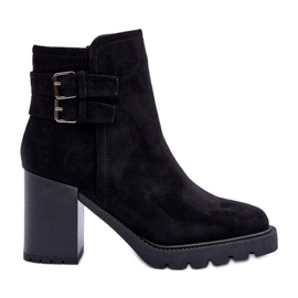 Step in style Stivali Modello Makeline H8-526 Camoscio Nero - Entra con stile