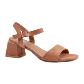 Step in style Sandali Modello Leisha LT33-10 Camel - Entra con stile marrone