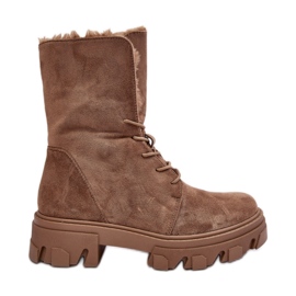 Step in style Workers Modello Frendo DA96P Camoscio Beige Scuro - Entra con stile