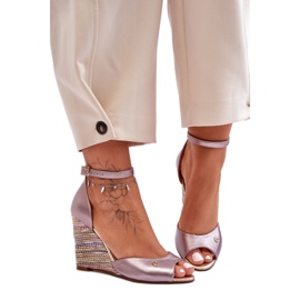 Step in style Sandali Modello Laura Messi 2603/783 Argento - Entra con stile grigio