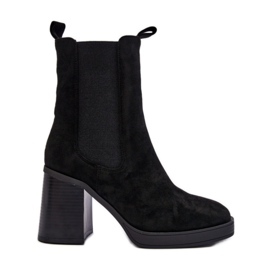 Step in style Stivaletto Modello Piovere 8600 Camoscio Nero - Entra con stile