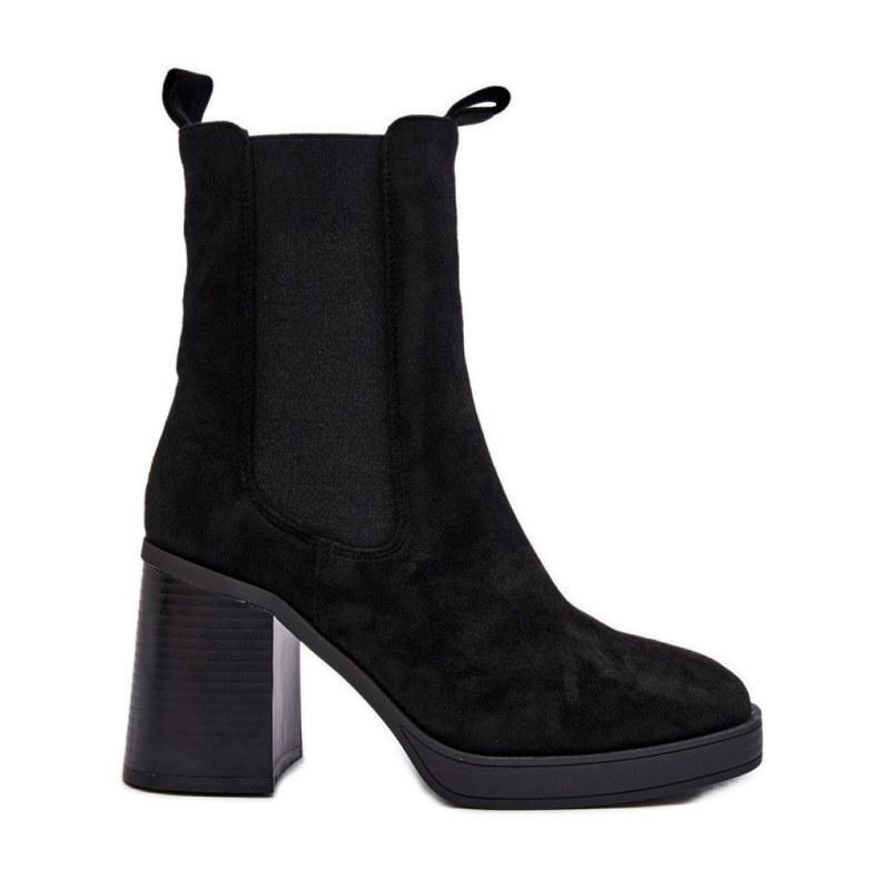Step in style Stivaletto Modello Piovere 8600 Camoscio Nero - Entra con stile