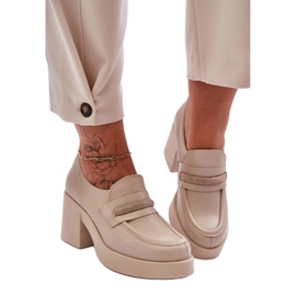 Step in style Scarpe Modello Gelanor 20157 Pelle Beige - Entra con stile