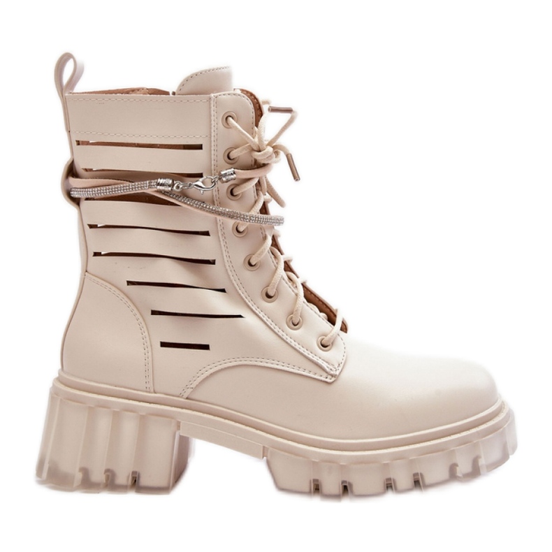 Step in style Stivali da lavoro Modello Rocky D8109 Beige - Entra con stile
