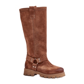 Step in style Stivali Modello Lewski 3615 Camoscio Marrone - Entra con stile