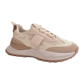 Step in style Scarpe sportive Modello Nevelaine 7583 Beige/Leopardo - Entra con stile