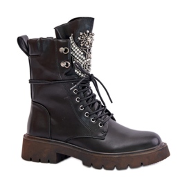 Step in style Modello Workers Da MR880-080 Pelle Nera - Entra con stile nero