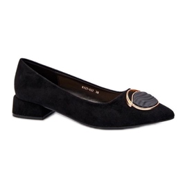 Step in style Décolleté Modello S.Barski KV27-037 Camoscio Nero - Entra con stile