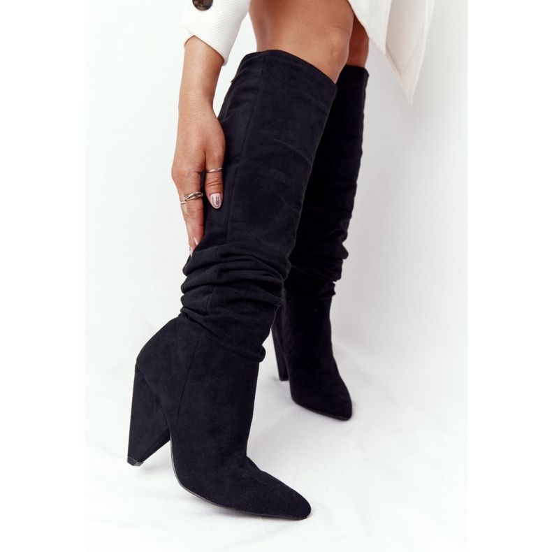 Step in style Stivali Modello Lu Boo XW37355 Camoscio Nero - Entra con stile