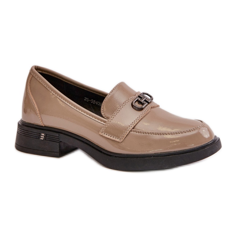 Step in style Mocassini Modello Vinceza 58409 Khaki Varnish - Entra con stile verde