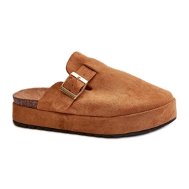 Step in style Ciabatte Modello Terilain TL8-123 Camel - Entra con stile marrone