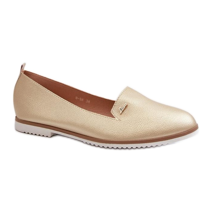 Step in style Mocassini Modello Enzla W-98 Gold - Entra con stile giallo