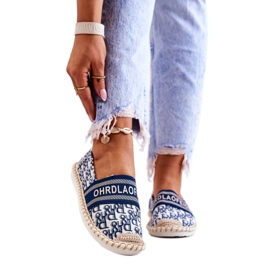 Step in style Espadrillas Modello Warm Time NB358P Blu - Entra con stile