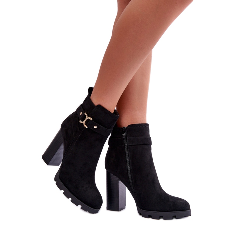Step in style Stivali Modello Liani F38-1 Camoscio Nero - Entra con stile