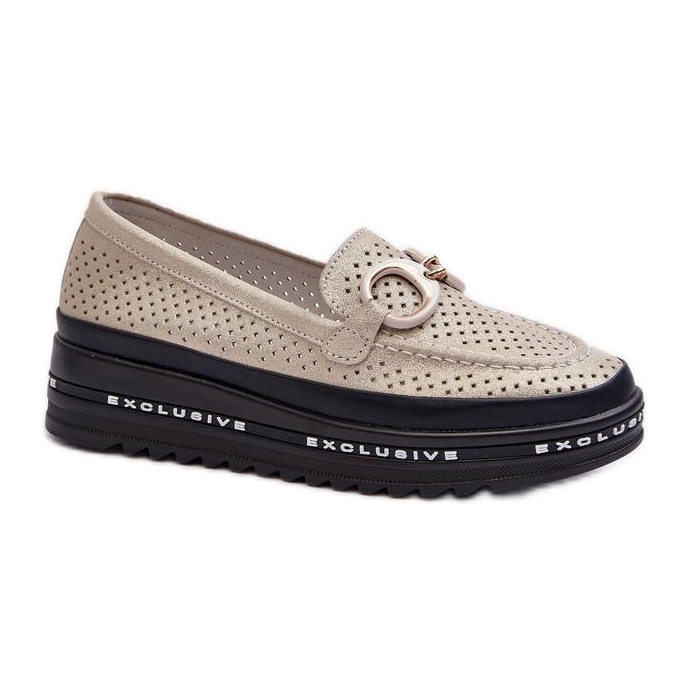 Step in style Mocassini Modello S.Barski LR750 Gold - Entra con stile giallo