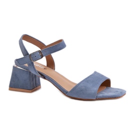 Step in style Sandali Modello Leisha LT33-10 Blu - Entra con stile