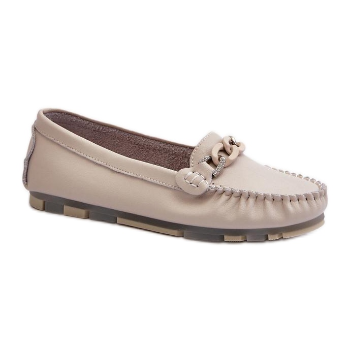 Step in style Mocassini Modello S.Barski LR339 Beige - Entra con stile