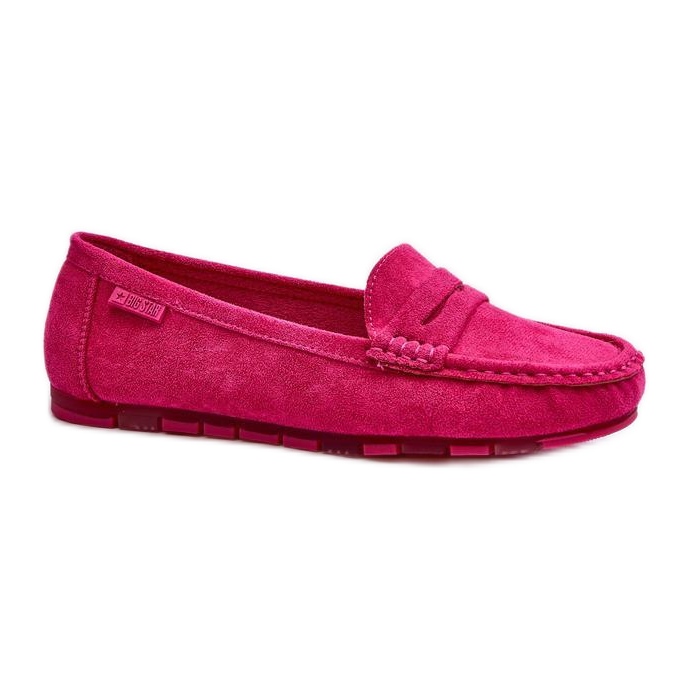 Step in style Mocassini Modello Big Star NN274934 Memory Foam System Fucsia - Entra con stile rosa