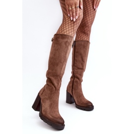 Step in style Stivali Modello Alzeta 58106 Beige Scuro - Entra con stile