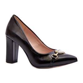 Step in style Décolleté Modello Zazoo 2453/OS Pelle Nera - Entra con stile nero