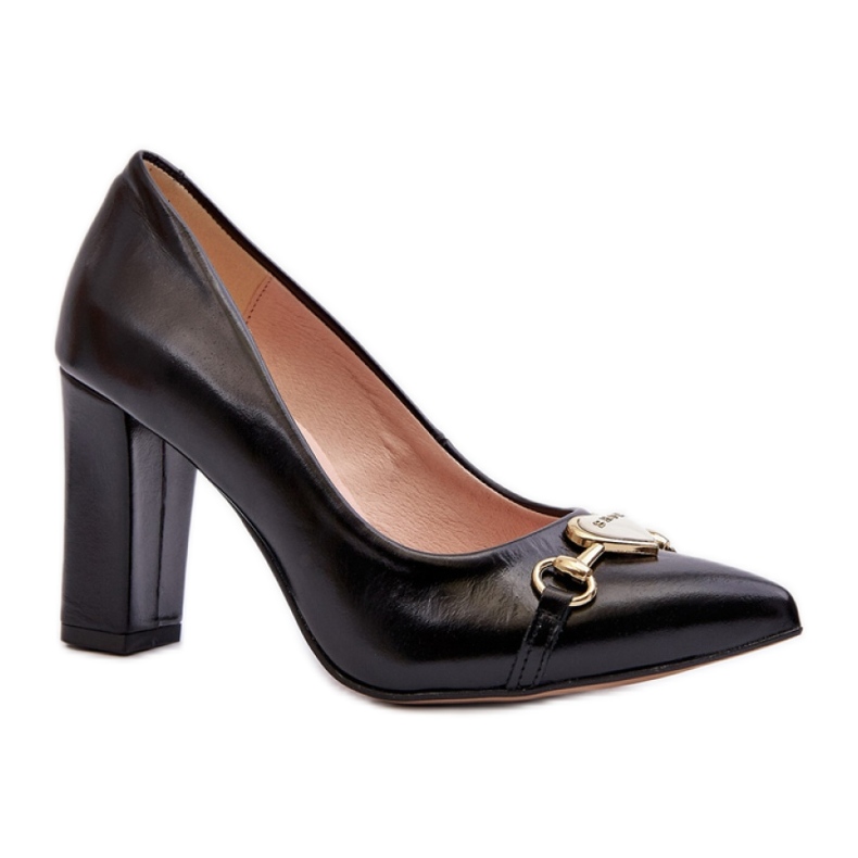 Step in style Décolleté Modello Zazoo 2453/OS Pelle Nera - Entra con stile nero