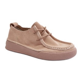 Step in style Scarpe Modello Sergio Leone SP021 Beige - Entra con stile