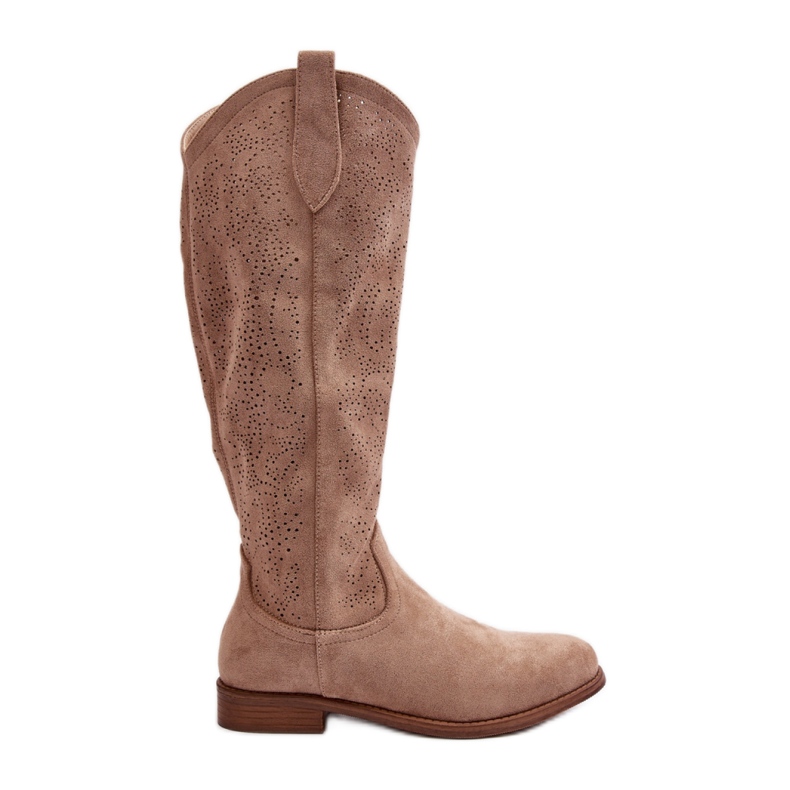 Step in style Modello S.Barski HY66-132 Stivali beige - Entra con stile
